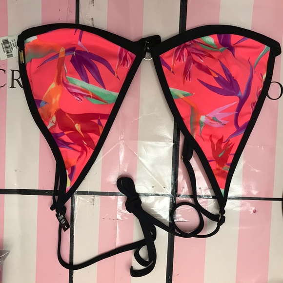Top only 💖VS PINK Bikini Triangle Lightly Lined - Picture 6 of 8